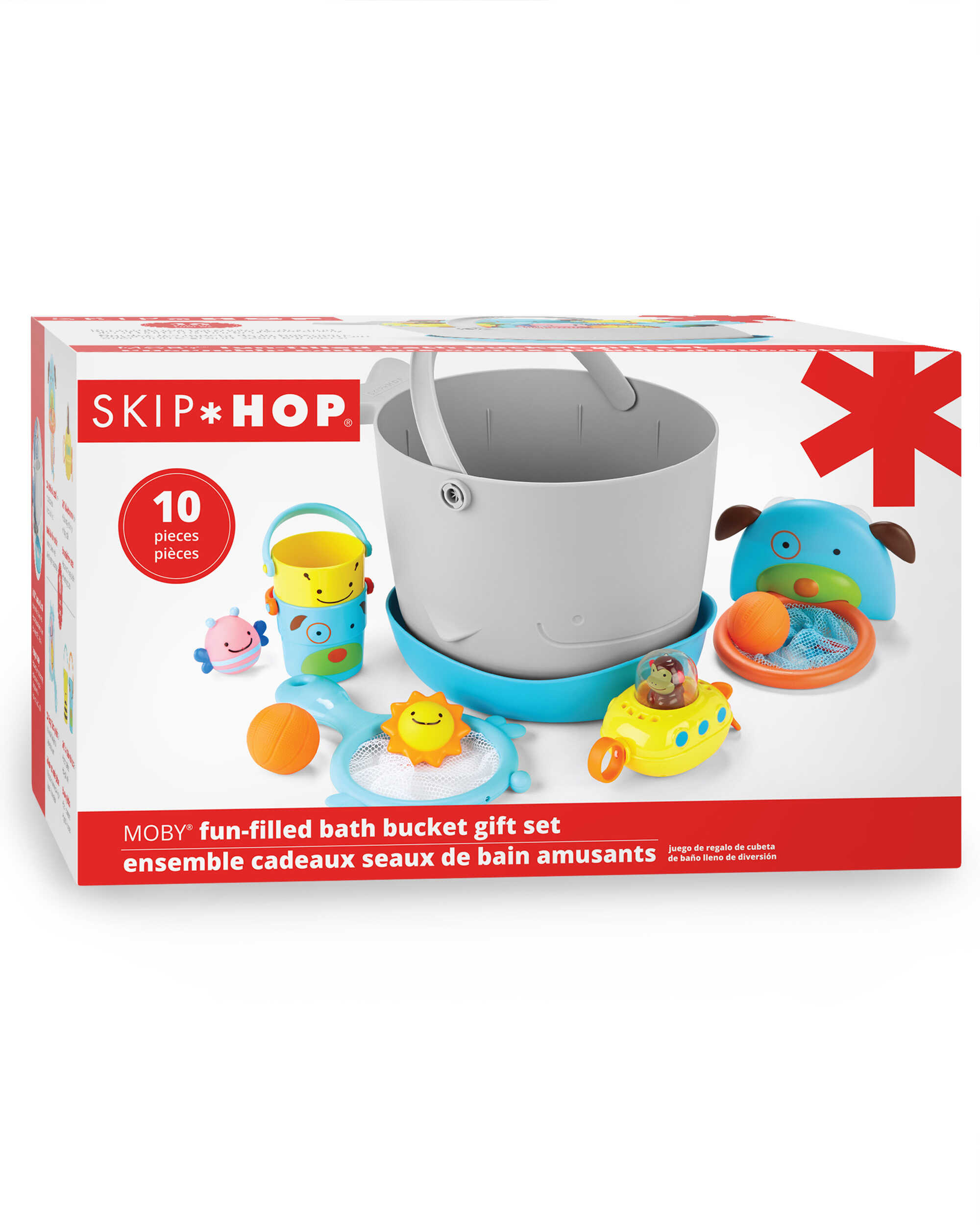 Набор игровой для ванной Skip Hop Ведёрко с игрушками - фото 5