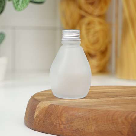 Бутыль Sima-Land стеклянная для соусов и масла с металличекой крышкой «Тар» 100 мл 5 5×9 5 см