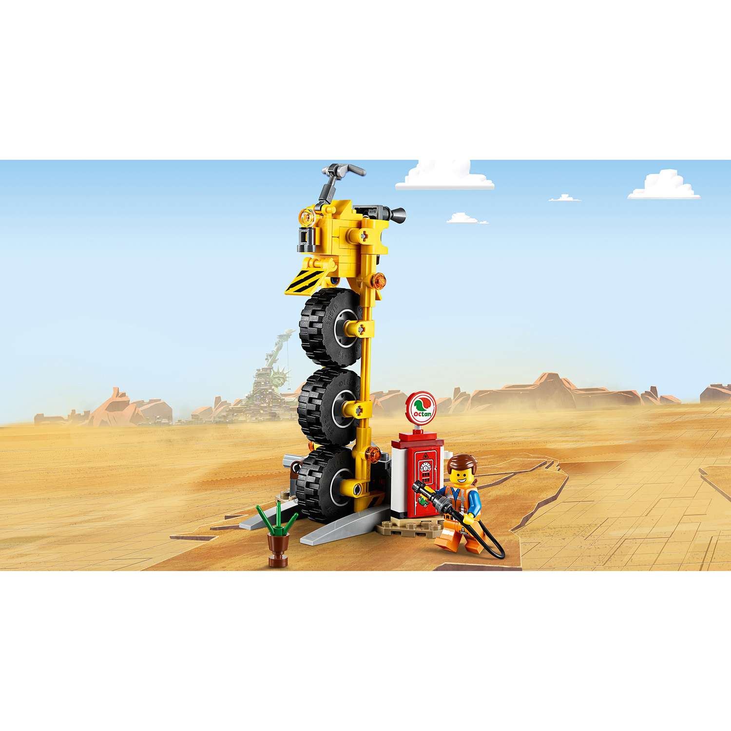 Конструктор LEGO Movie Трехколёсный велосипед Эммета 70823 - фото 8