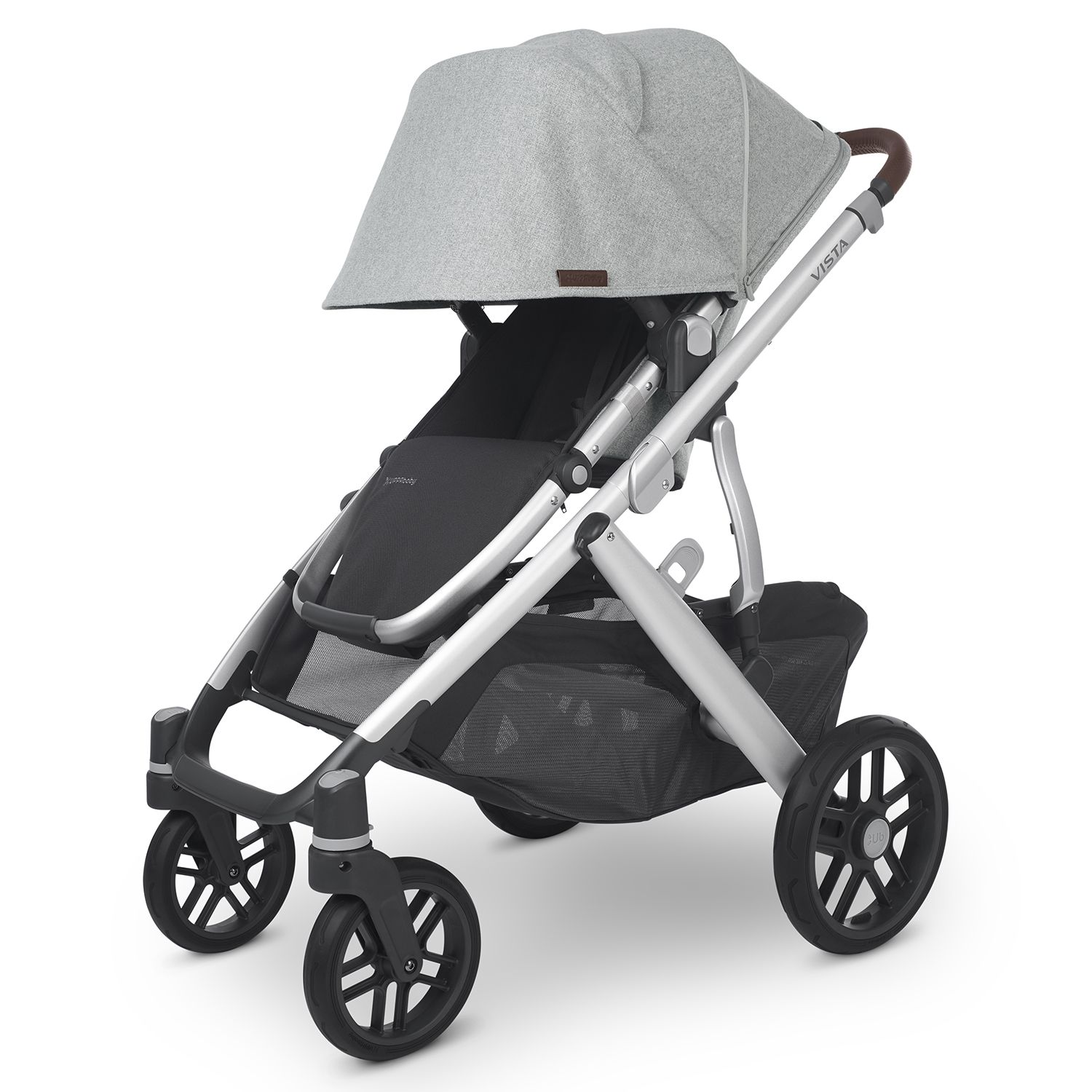 Коляска 2в1 UPPAbaby Vista V2 Stella Серебристый меланж - фото 22