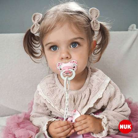 Соска пустышка ортодонтическая силикон Nuk NUK SIGNATURE