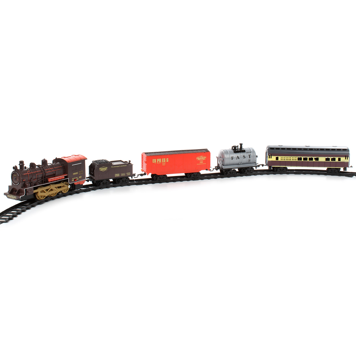 Игровой набор Veld Co Железная дорога с поездом на батарейках 86986 - фото 3
