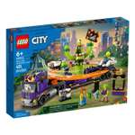 Конструктор LEGO City Great Vehicles Грузовик с аттракционом Космические горки 60313