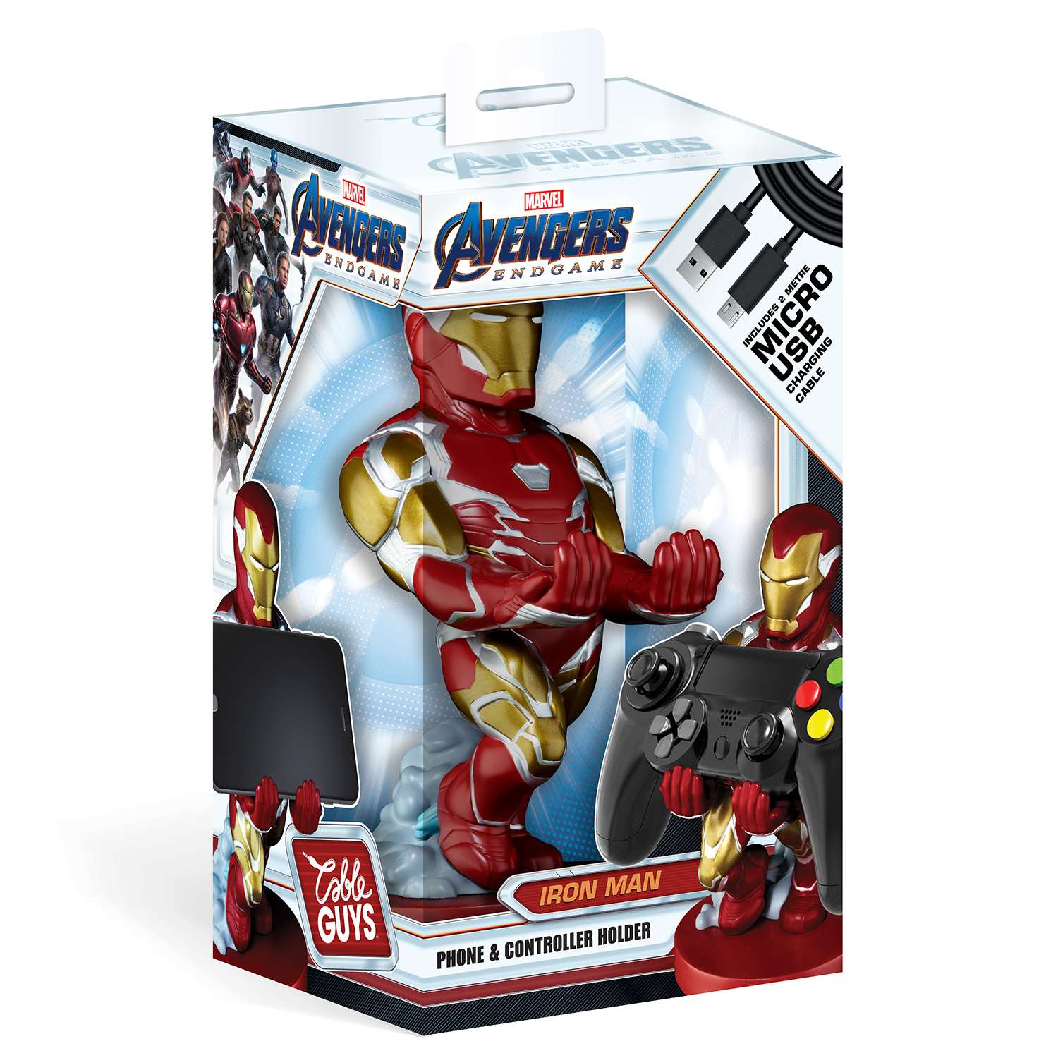 Подставка для телефона Cable Guys Avengers: Ironman CGCRMR300038 - фото 2