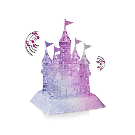 3D Пазл Магический кристал Hobby Day Замок со светом музыкой