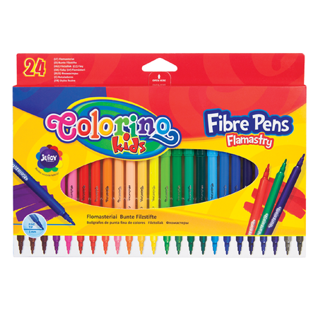 Фломастеры COLORINO Kids 24 цвета