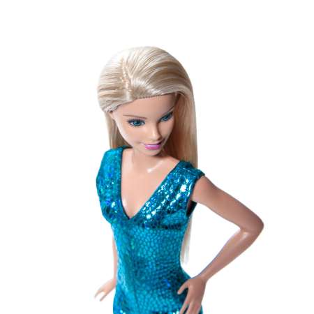 Одежда для кукол VIANA типа Барби 11.336.3 комбинезон голубой с сумочкой