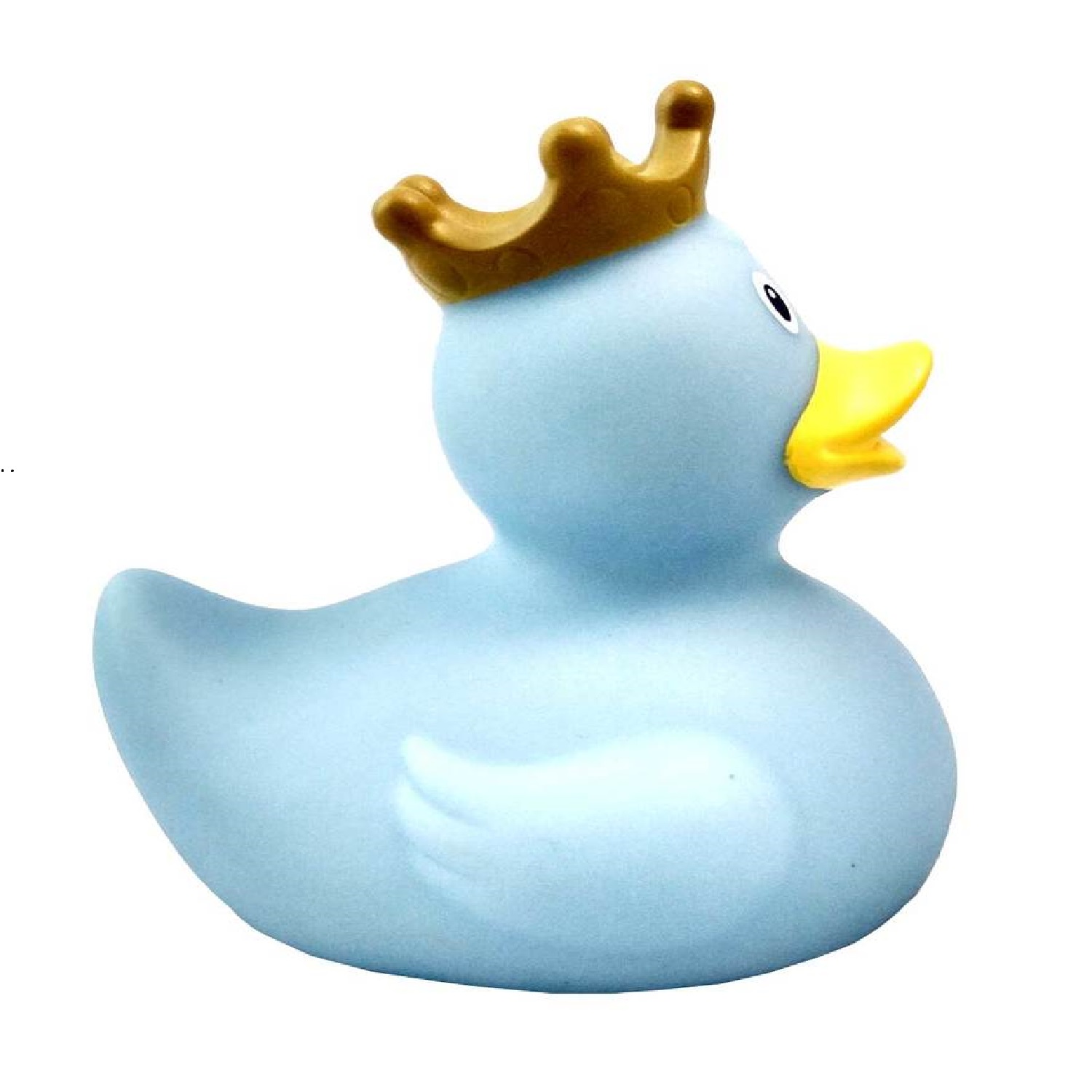 Игрушка Funny ducks для ванной Голубая уточка в короне 1927 - фото 3