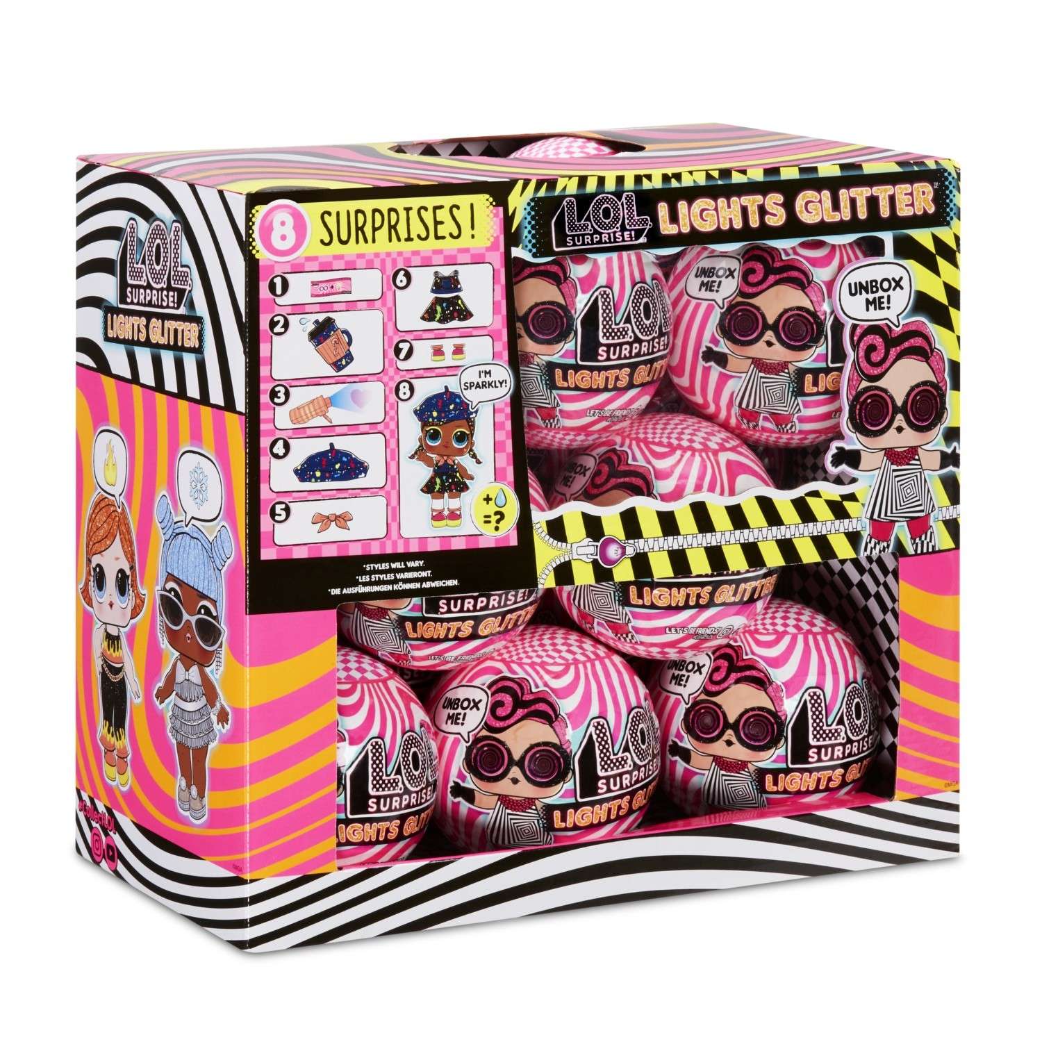 Игрушка в шаре L.O.L. Surprise Lights Glitter 564829E7C 564829E7C - фото 10