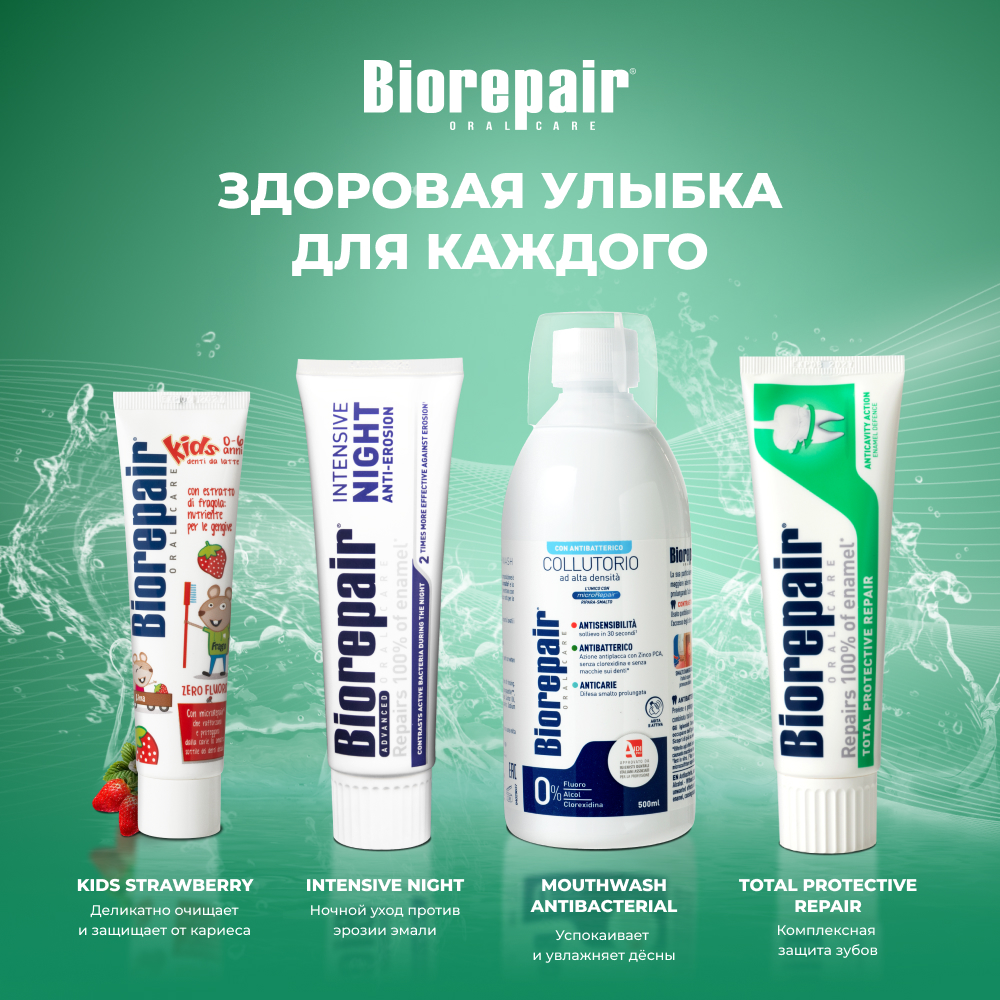 Одноразовые межзубные нити Biorepair Forcelle Interdentale Monouso с держателем - фото 8