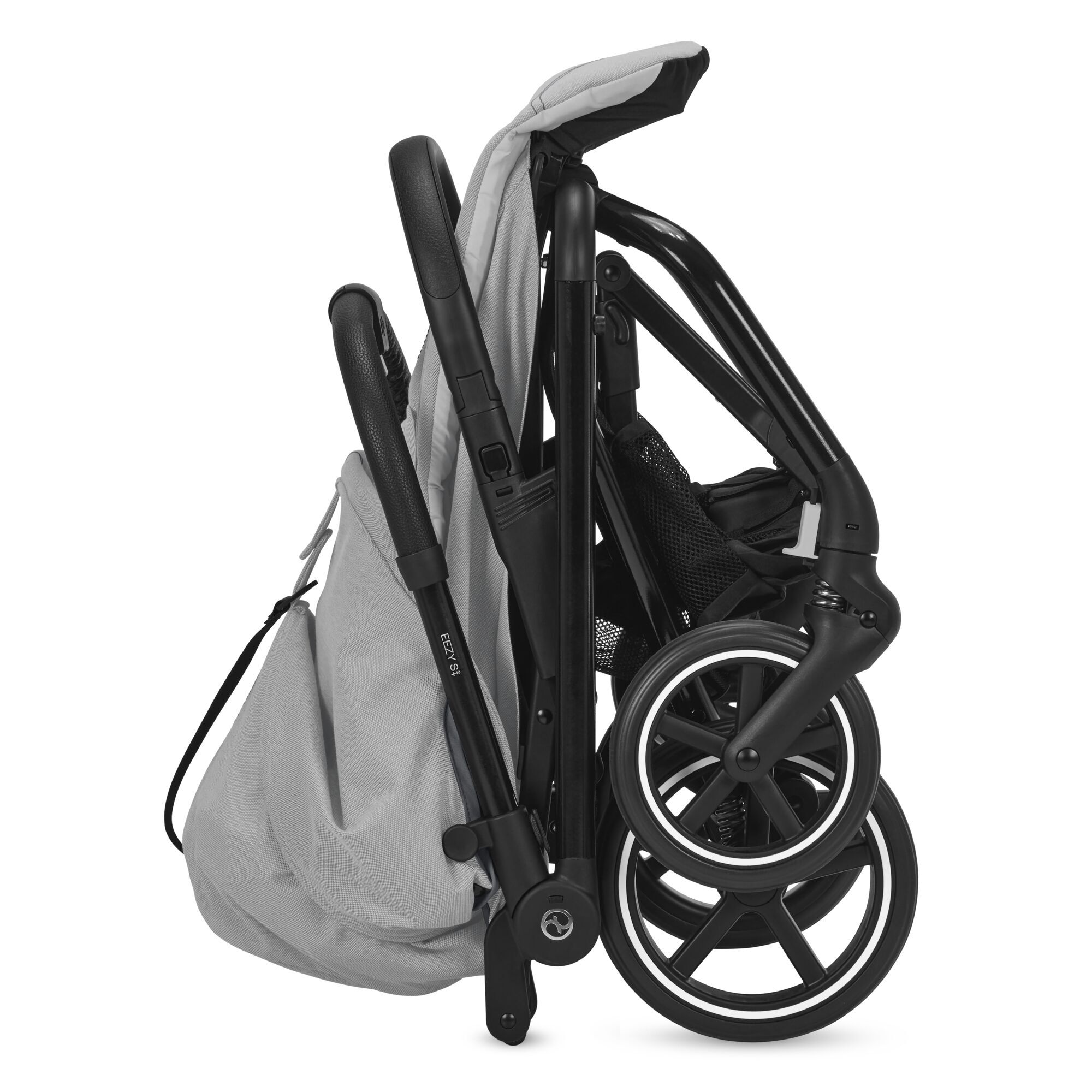 Коляска прогулочная Cybex Eezy S+2B Lava Grey - фото 5