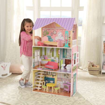 Кукольный домик  KidKraft Поппи с мебелью 11 предметов 65959_KE