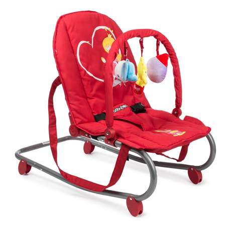 Шезлонг детский Babyton Red