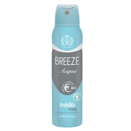 Дезодорант для тела BREEZE в аэрозольной упаковке ACQUA 150мл