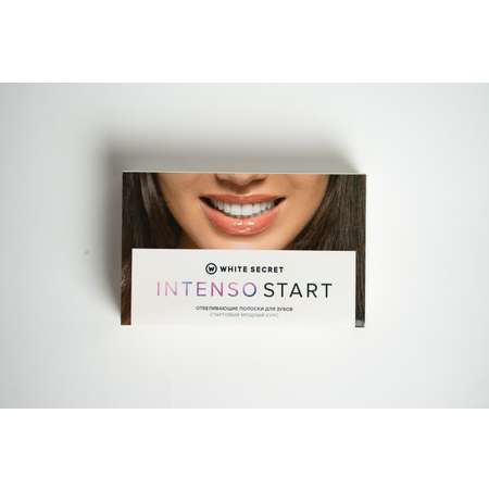 Полоски для отбеливания зубов White Secret Intenso Start курс интенсивного отбеливания на 7 дней