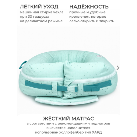 Кокон-гнездышко Dr. Hygge HG20018/Мятный