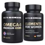 Витамины и минералы для женщин UltraBalance Elements for women Omega 3 премиум