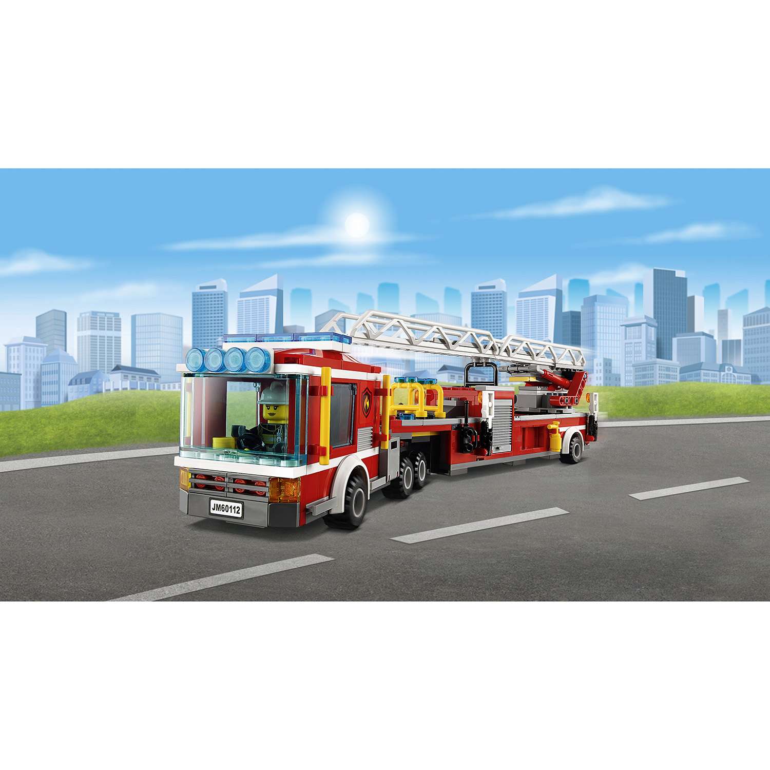 Конструктор LEGO City Fire Пожарная машина (60112) - фото 9