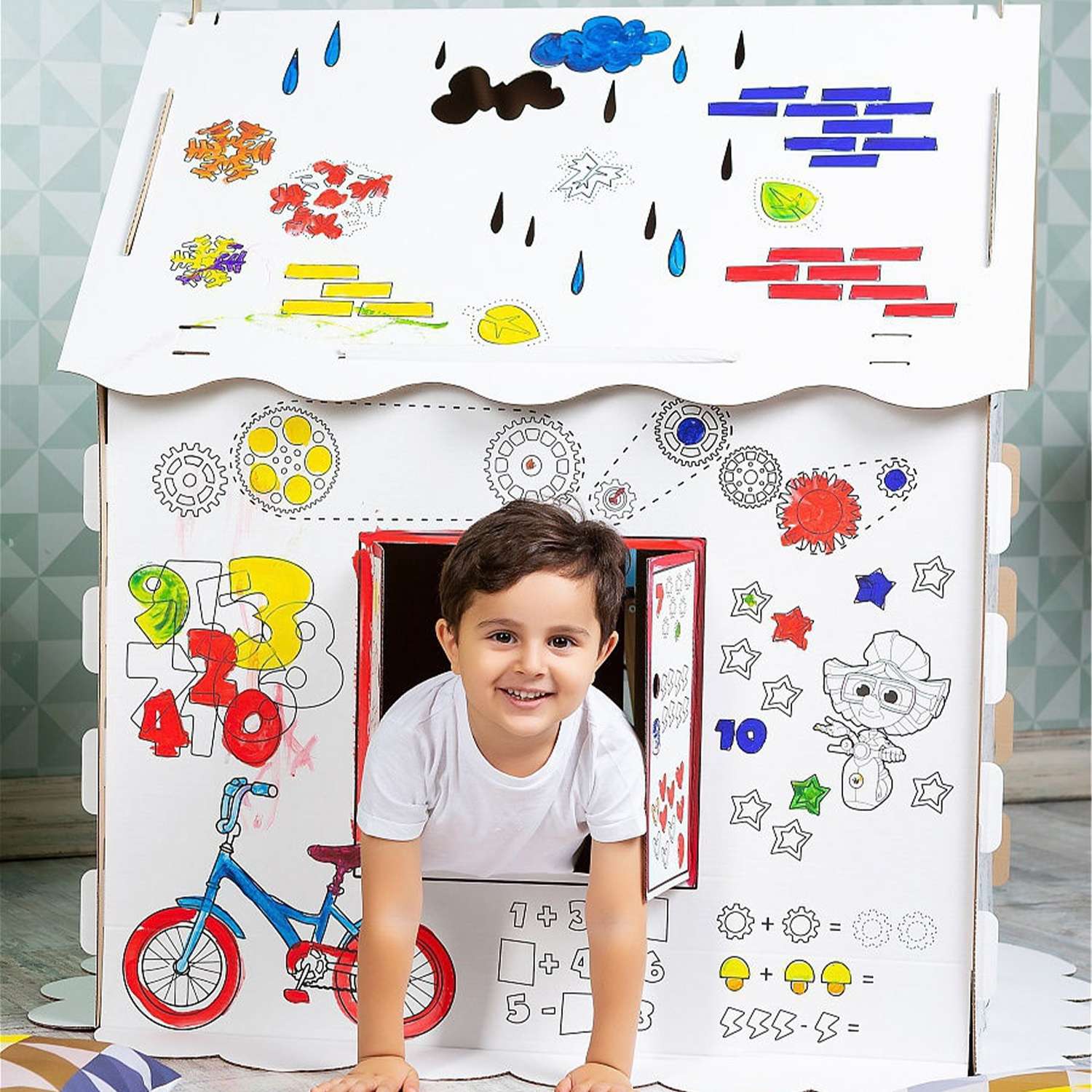 Игровой домик-раскраска Акваняня Удивительный мир - фото 5