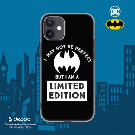 Чехол deppa Для iPhone 12 mini logo Batman black