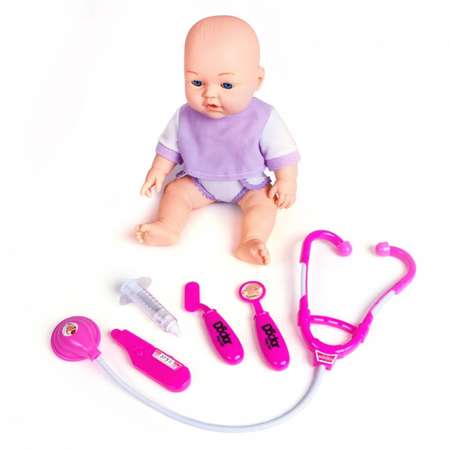 Кукла FANCY DOLLS Малыш с набором доктора PU11