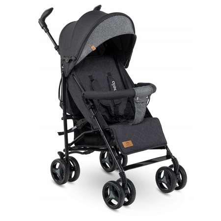 Коляска прогулочная Lionelo Irma Black/ Dark Grey