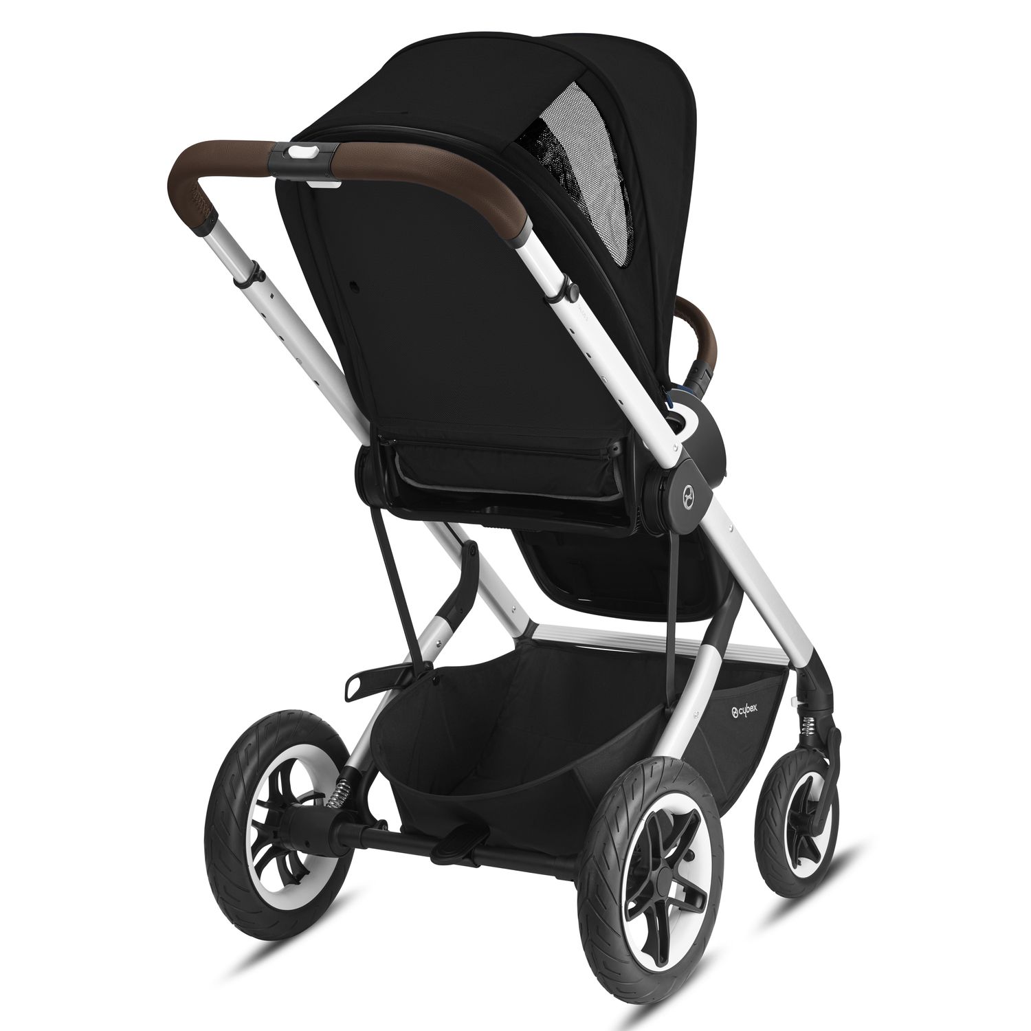 Коляска Cybex Talos S Lux SLV с дождевиком Deep Black - фото 8