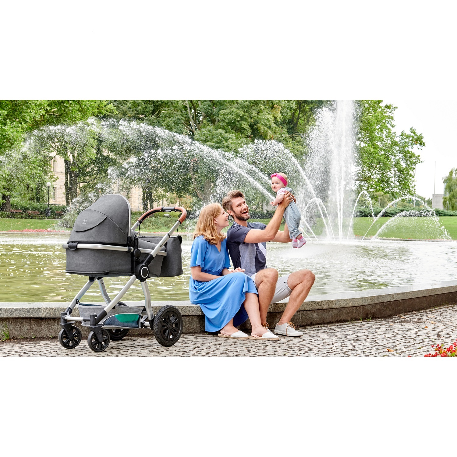 Коляска 3 в 1 Kinderkraft Veo Grey KKWVEOGRY30000 - фото 15