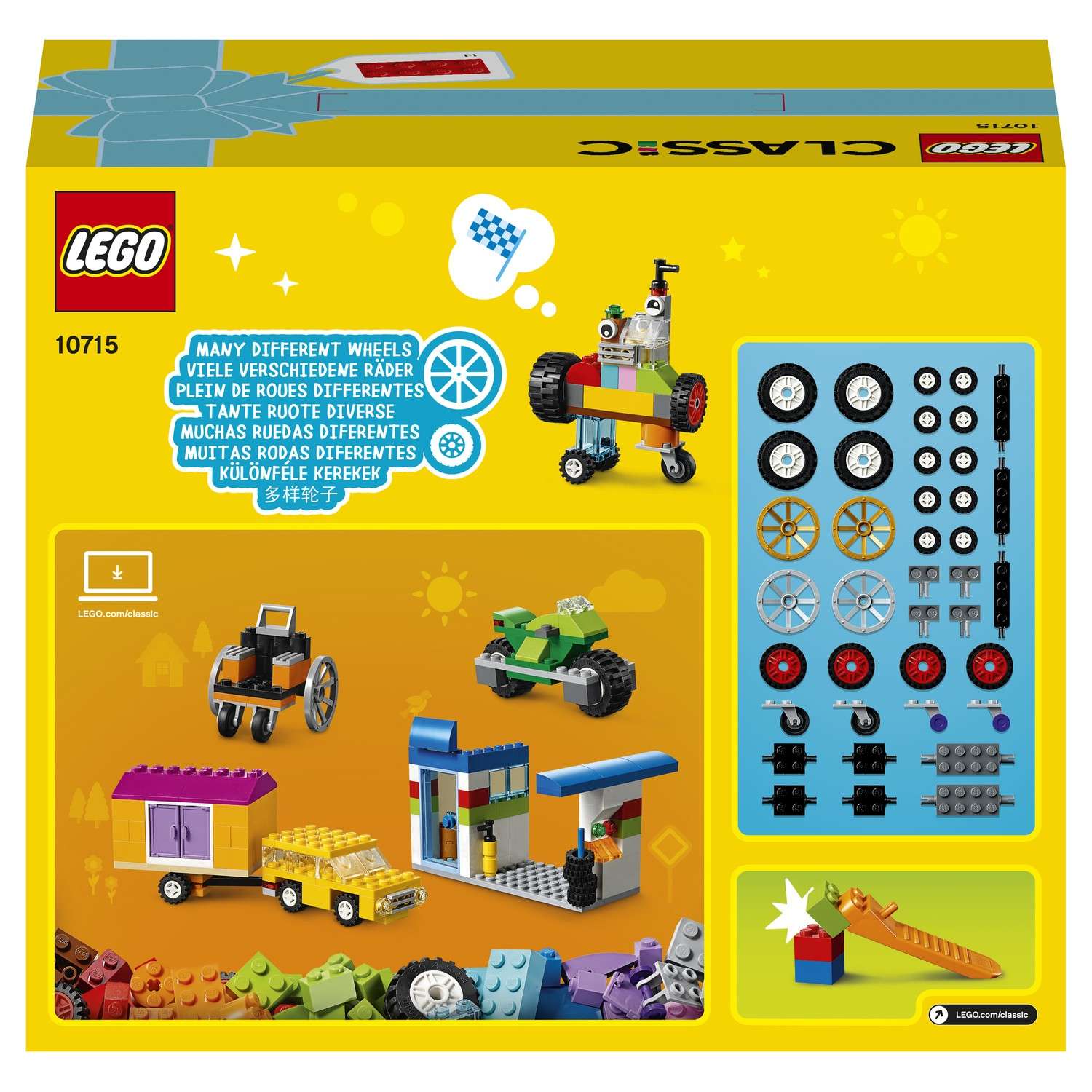 Конструктор LEGO Модели на колёсах LEGO Classic (10715) - фото 3