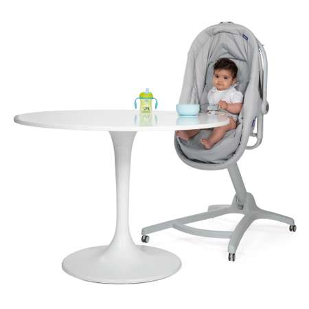 Кроватка-стульчик CHICCO Baby Hug 4in1 Grey Re_Lux