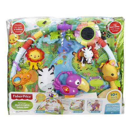 Игрушка Fisher Price Развивающий коврик с огоньками