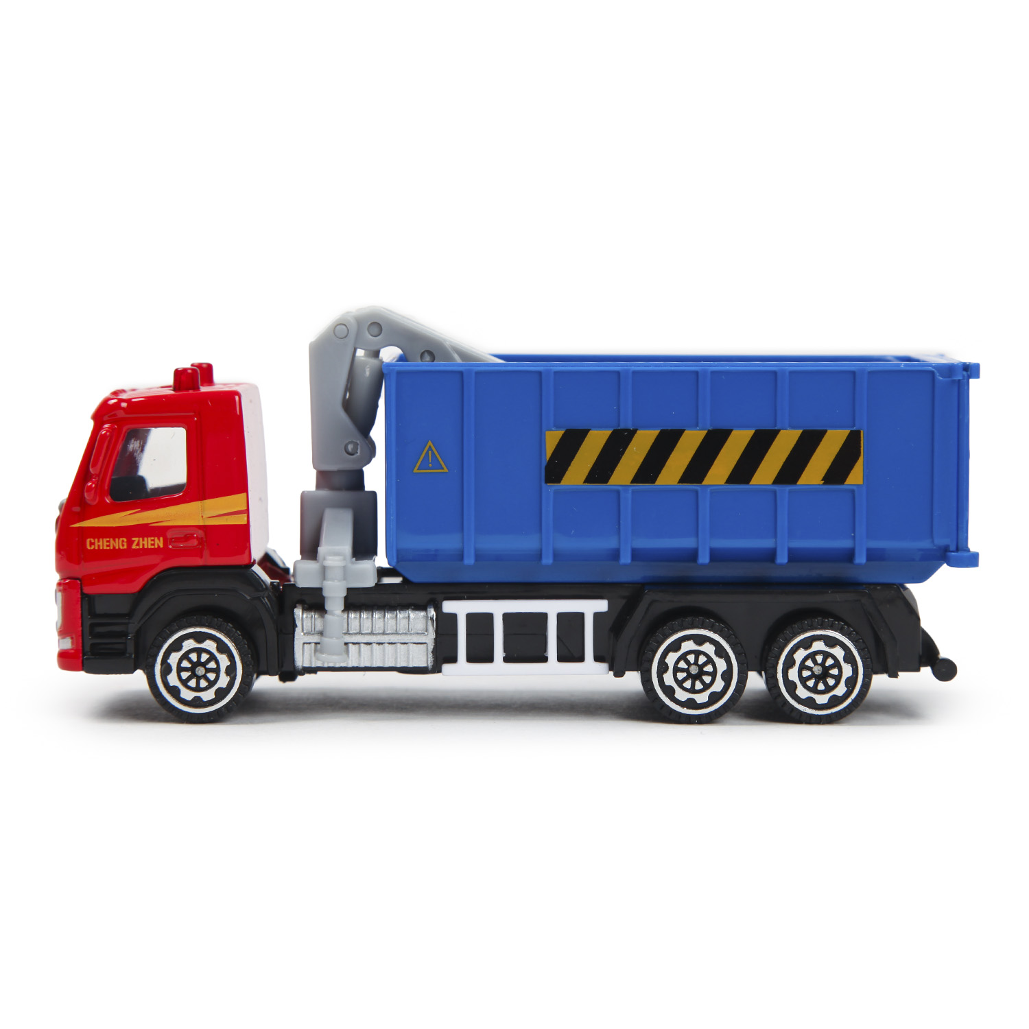 Машина MSZ 1:72 Volvo Crane Truck Красная 37704