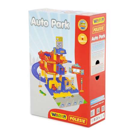 Набор игровой Wader паркинг 3-уровневый с автомобилями 37893_PLS