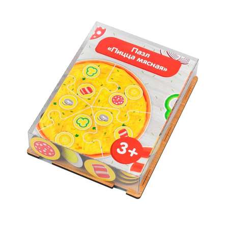 Пазл Paremo Собери пиццу мясную 20элементов PE720-71