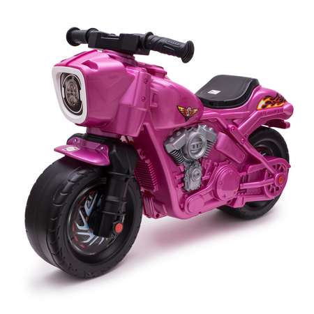 Мотоцикл-каталка ORION TOYS МП перламутровый розовый