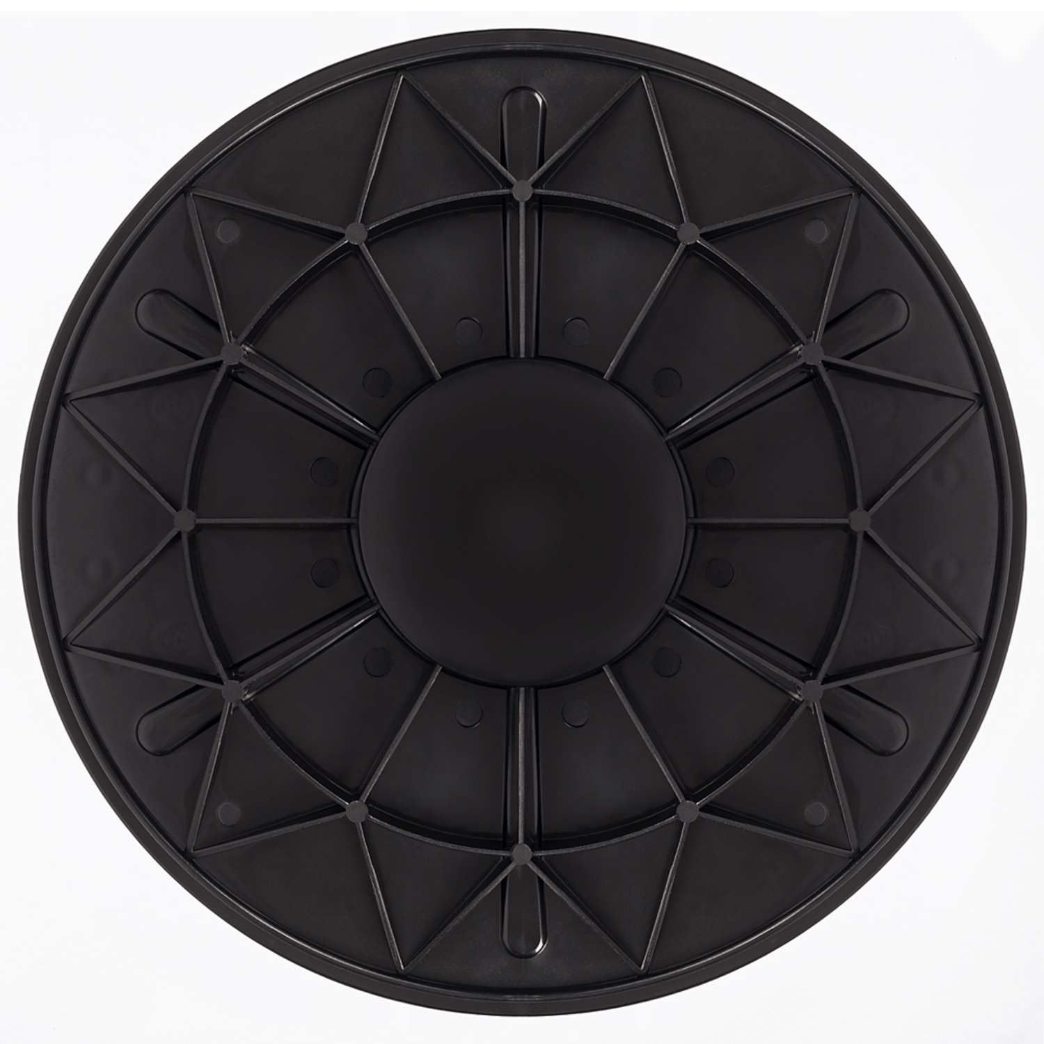 Балансировочный диск STRONG BODY платформа полусфера d 36 см черно-оранжевый - фото 6