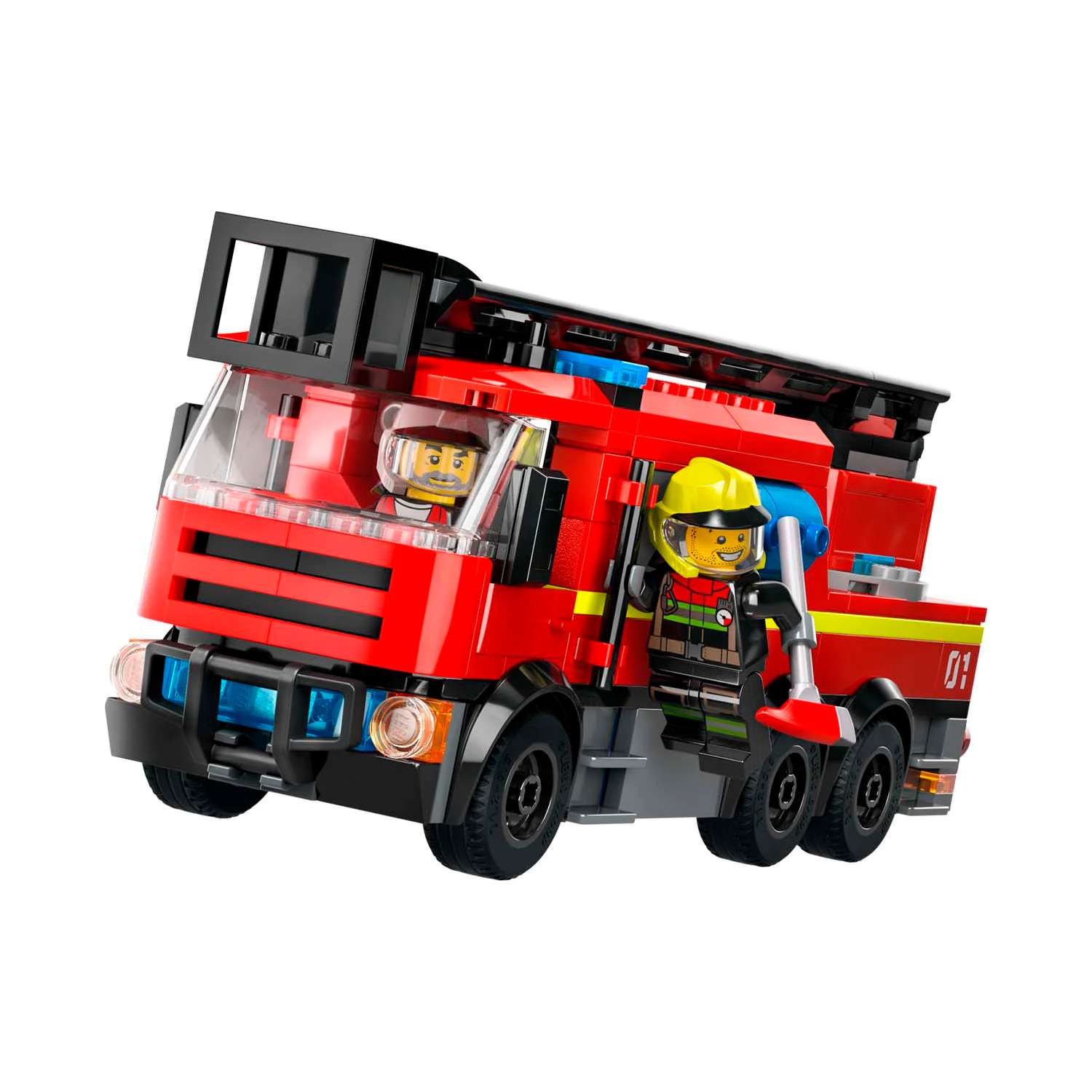 Конструктор детский LEGO City Пожарная часть и пожарная машина 60414 - фото 11