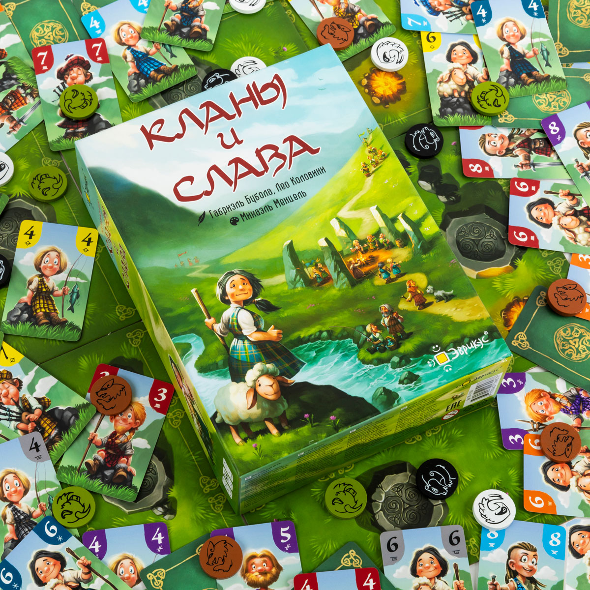 Игра настольная Эврикус Кланы и слава - фото 8