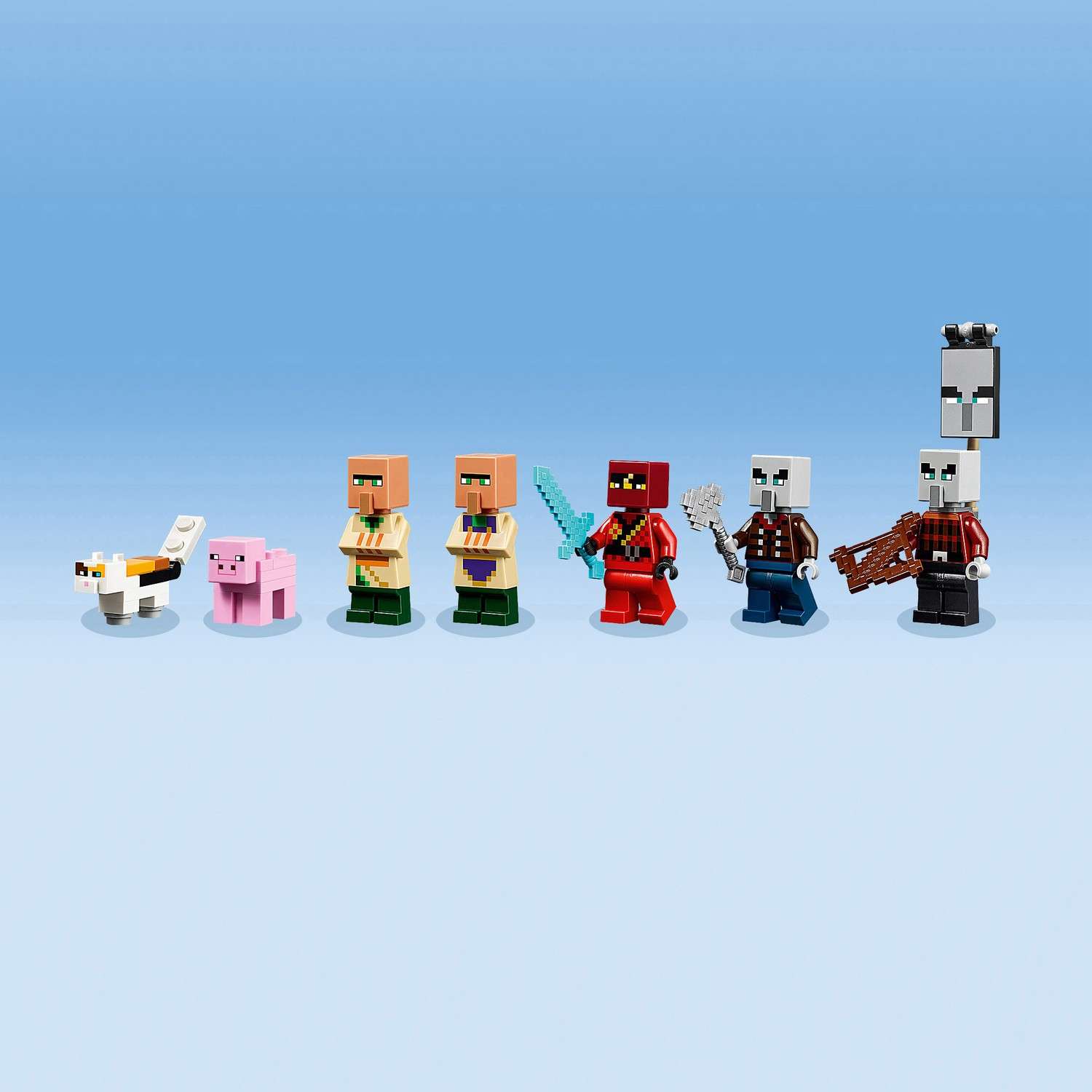 Конструктор LEGO Minecraft Патруль разбойников 21160 - фото 10
