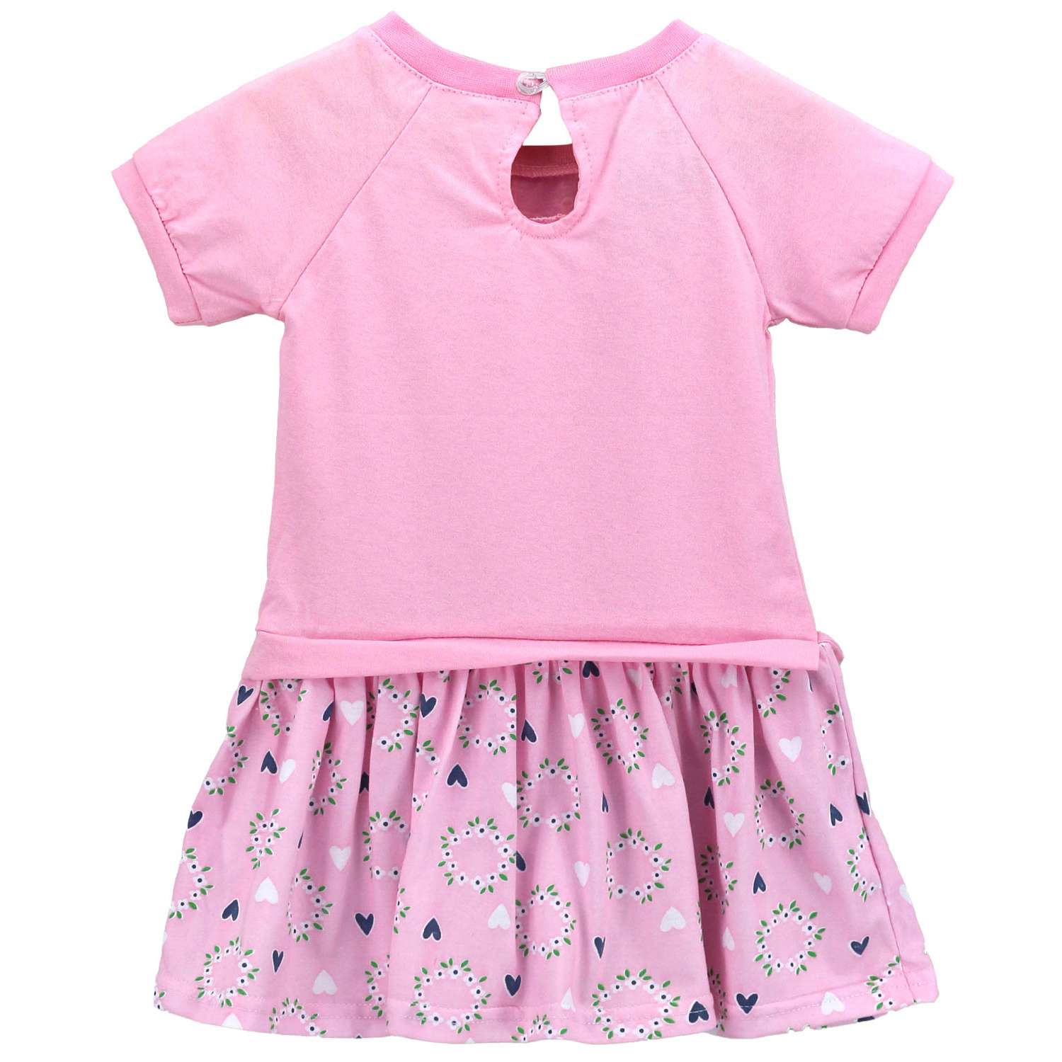 Платье Babycollection 00-00025857бледно-розовый,салатовый - фото 2