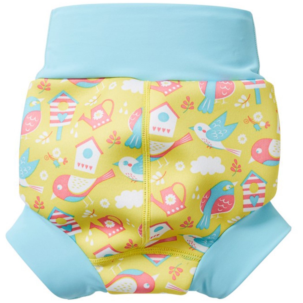 Подгузник для плавания Splash About Happy Nappy Птички XL - фото 2