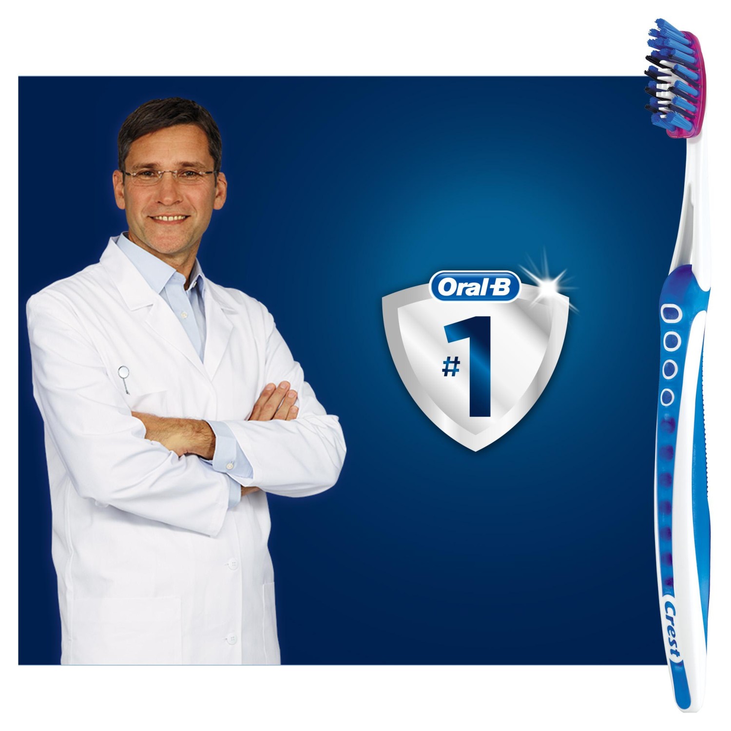 Зубная щетка Oral-B 3D White Luxe Pro-Flex 38 средняя в ассортименте - фото 11