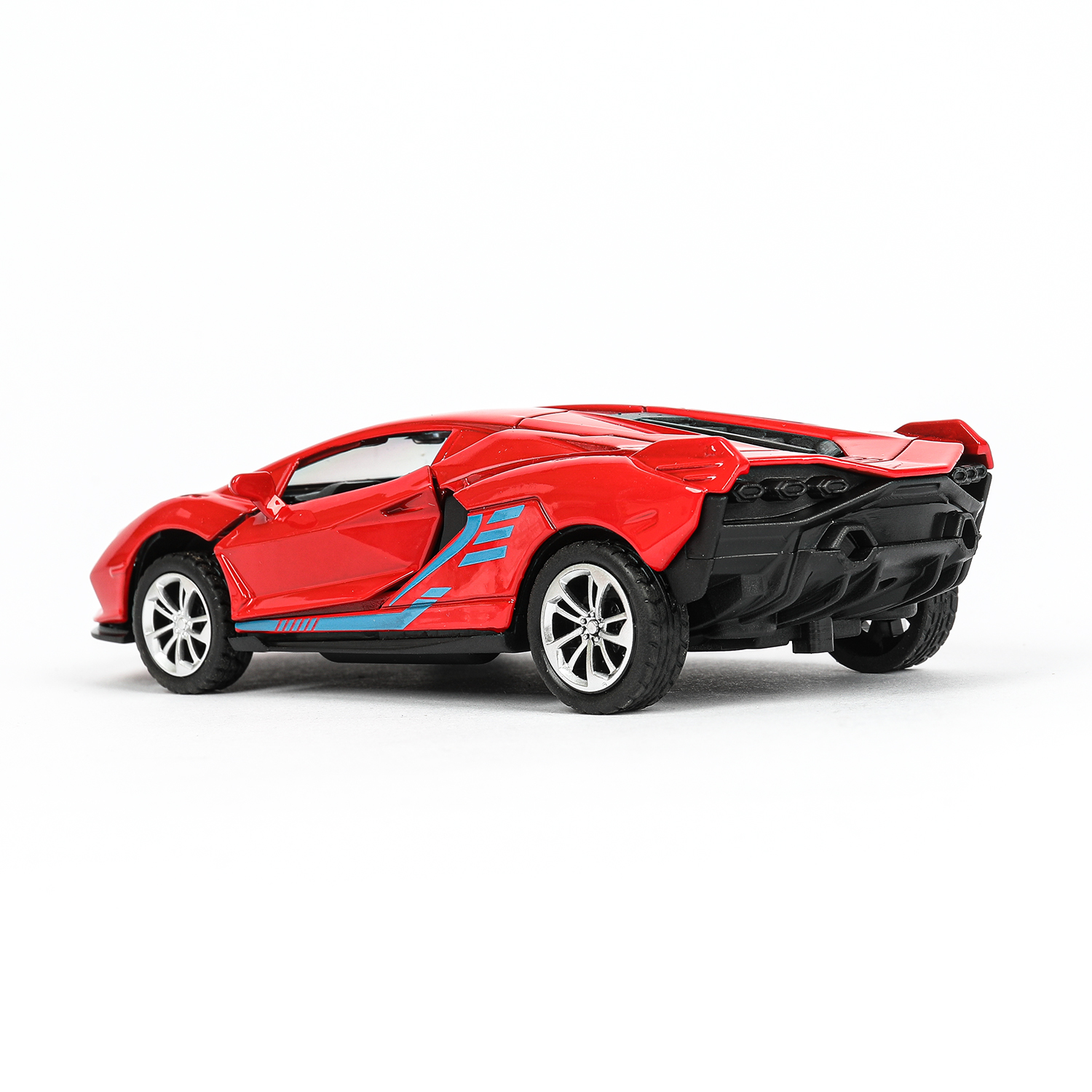 Автомобиль Huada Toys Lamborghini Sian красный 390232 - фото 6