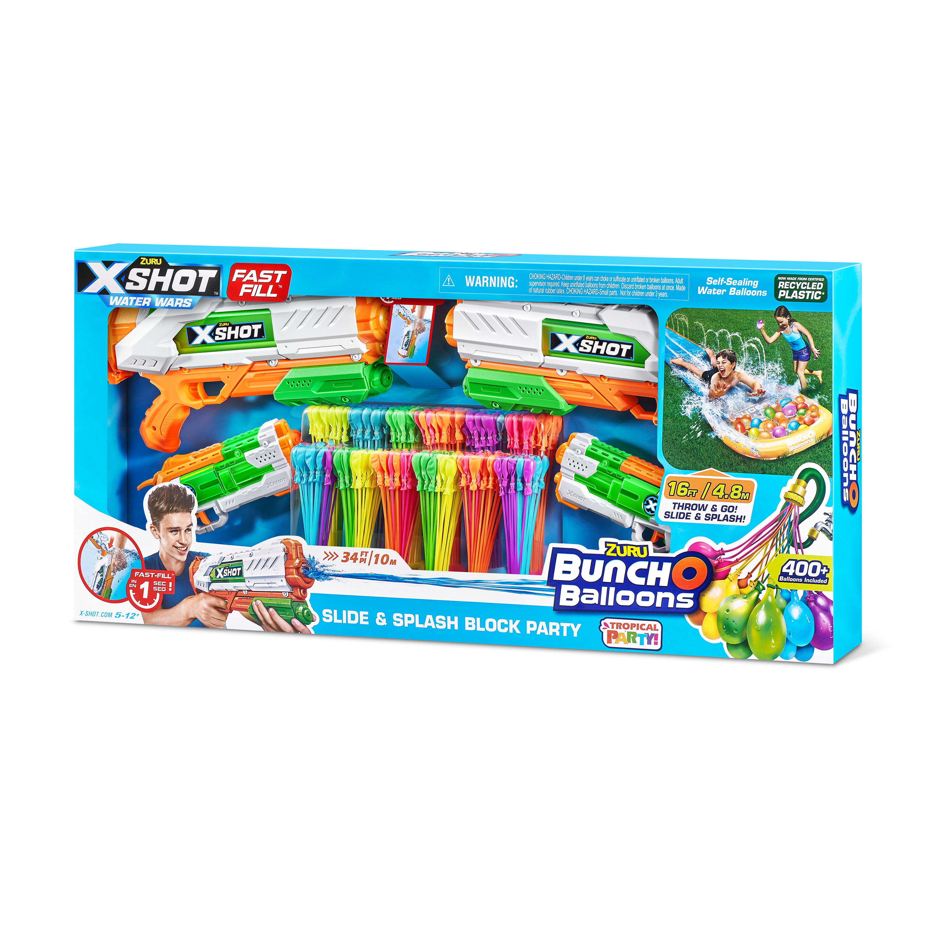 Набор водный X-Shot Water Bunch O Balloons 56501 - фото 22