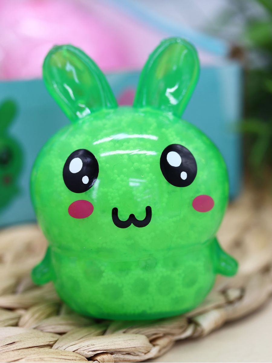 Мялка-антистресс iLikeGift Rabbit ball green - фото 1