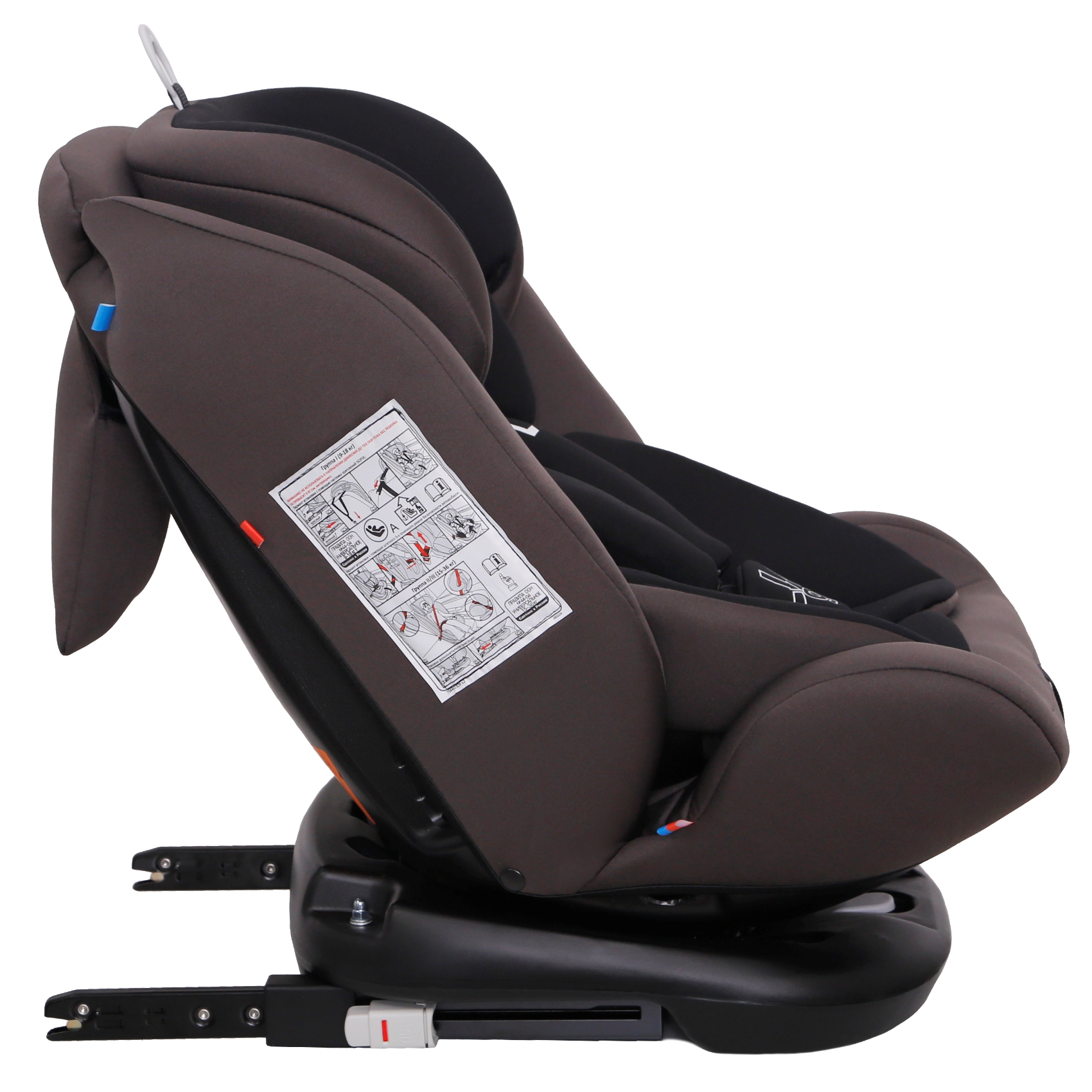 Детское автокресло Еду-Еду KS 360 ISOFIX гр.0+/I/II/III серия Level One graphite - фото 6