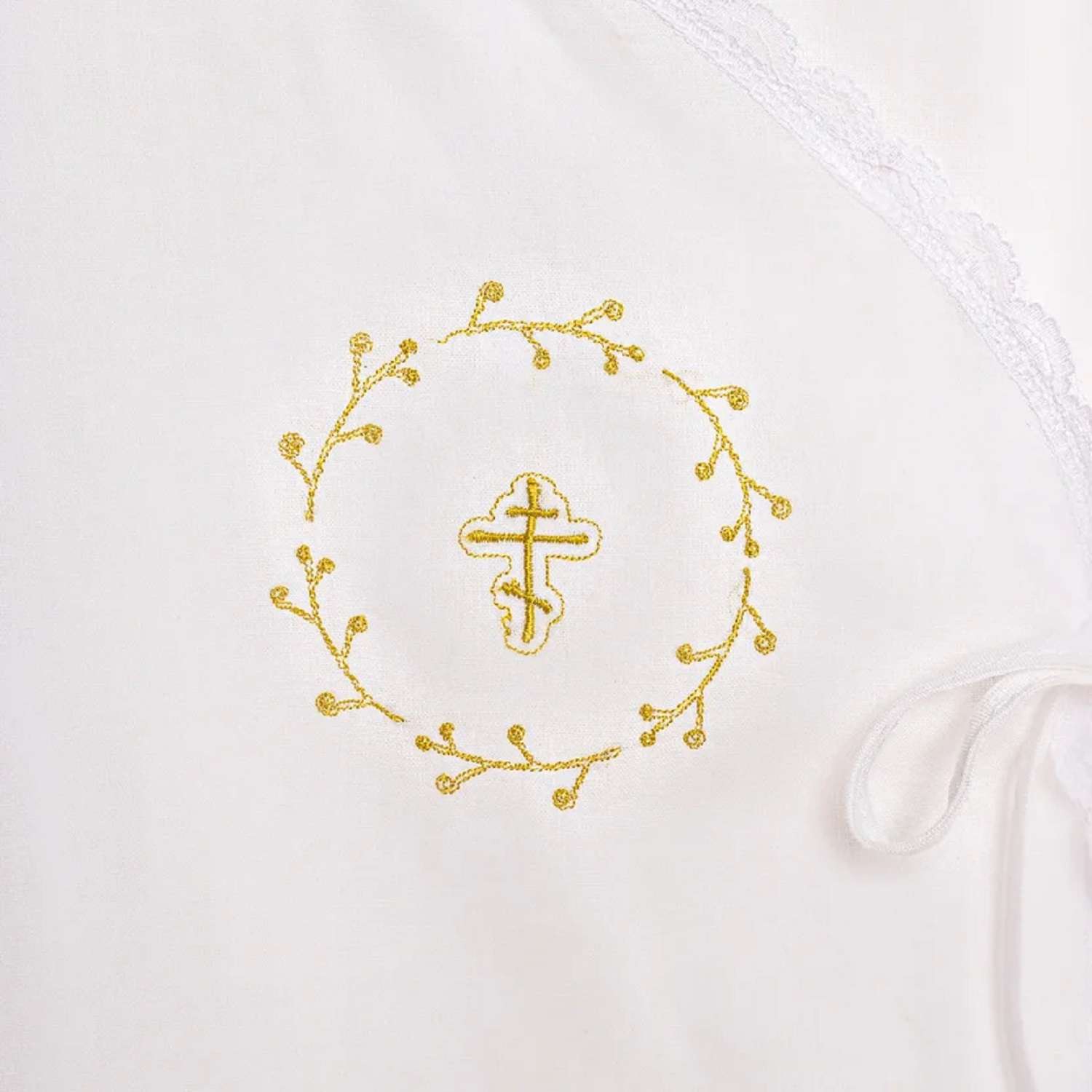 Рубашка для крещения Золотой Гусь Крестильная рубашка - фото 2