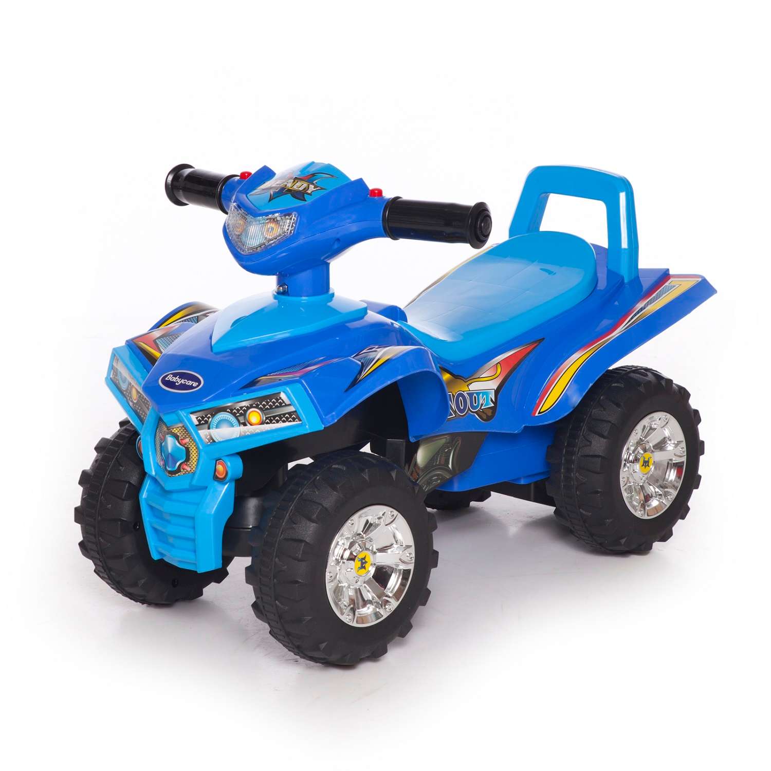 Каталка BabyCare Super ATV светло синий - фото 2