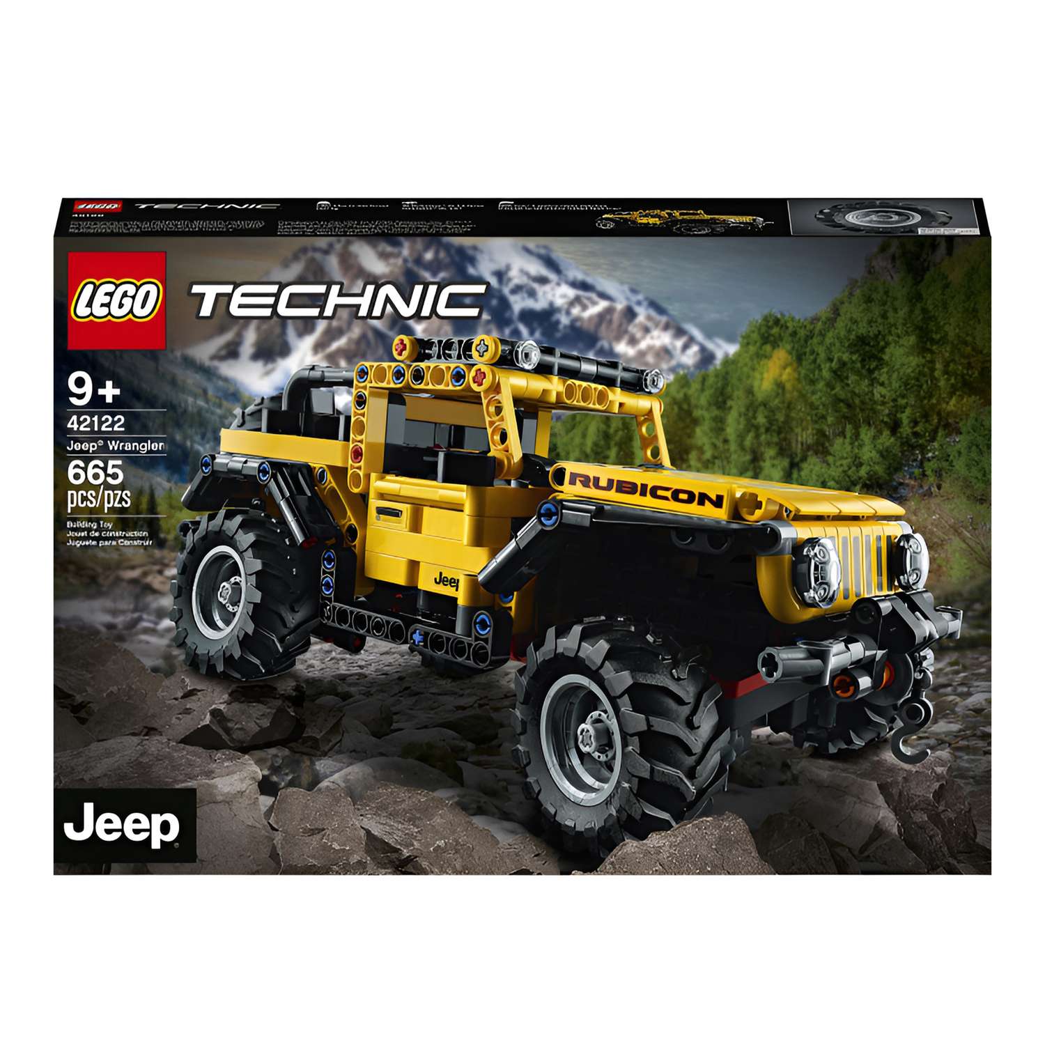 Конструктор LEGO Technic Jeep Wrangler 42122 - фото 23