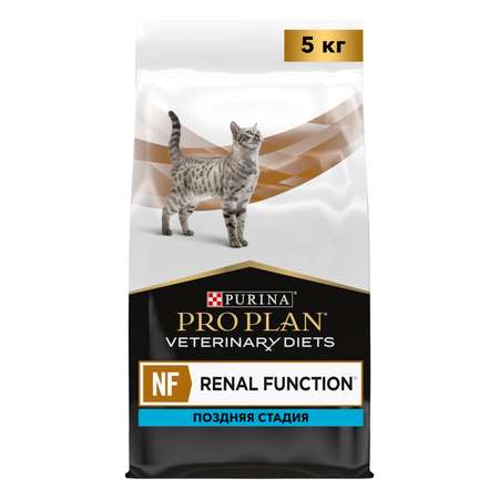 Корм для кошек Purina Pro Plan Veterinary diet 5кг NF при патологии почек поздняя стадия